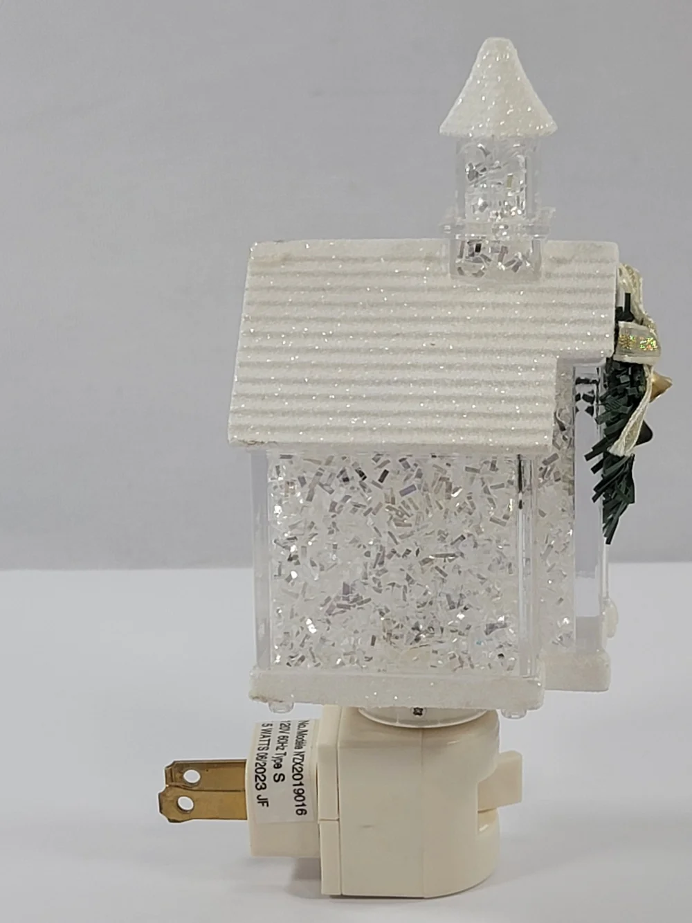 Christmas Church Wall Plug Nightlight